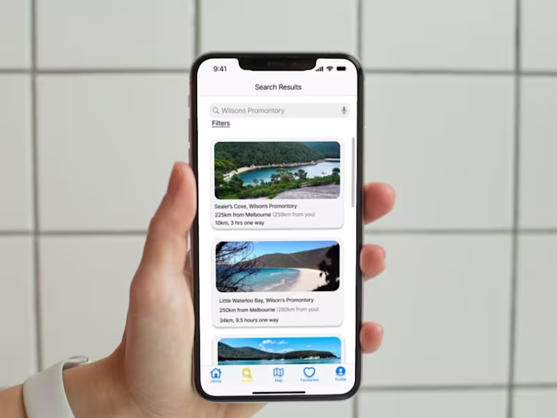 Cover image for Hiking Application Prototype