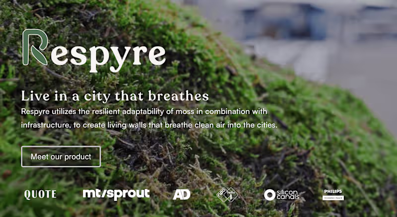 Cover image for New branding & website for Respyre