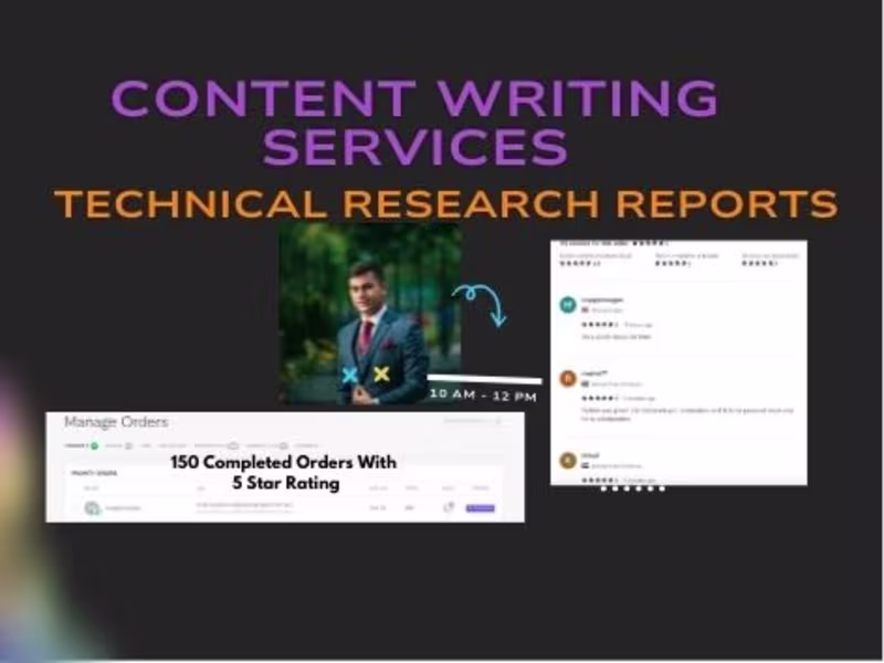 Cover image for Expert Research Writer| Insightful, Tailored and Well Researched