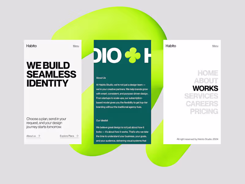 Cover image for Responsive Design of Habito Studio