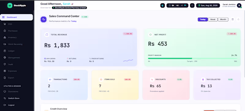 Cover image for Built StockRipple — a full-featured