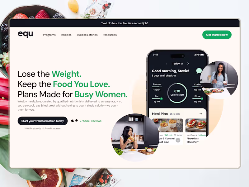 Cover image for Equ — Website Redesign & Brand Refresh