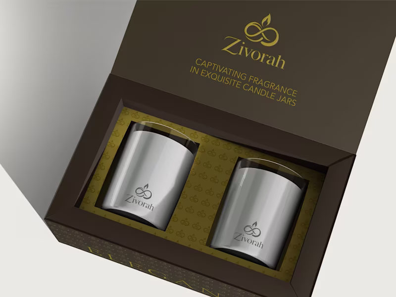 Cover image for Zivorah - Luxury Candle Brand