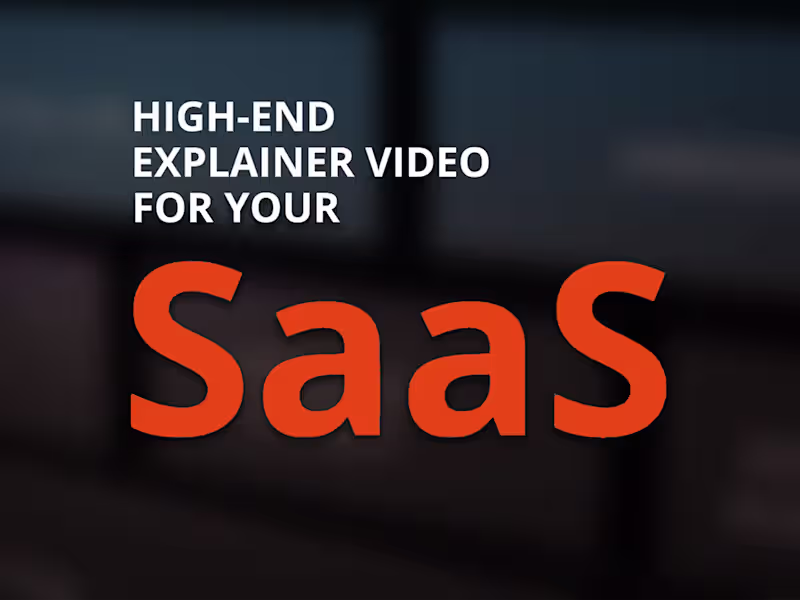 Cover image for Saas/Tech Explainer Video (From $2750)