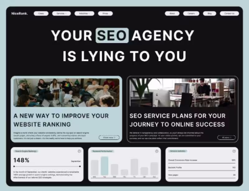 Cover image for Website Design