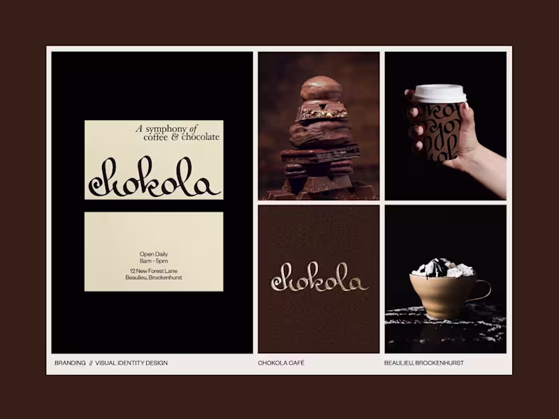 Cover image for Brand Identity | Chokola Café