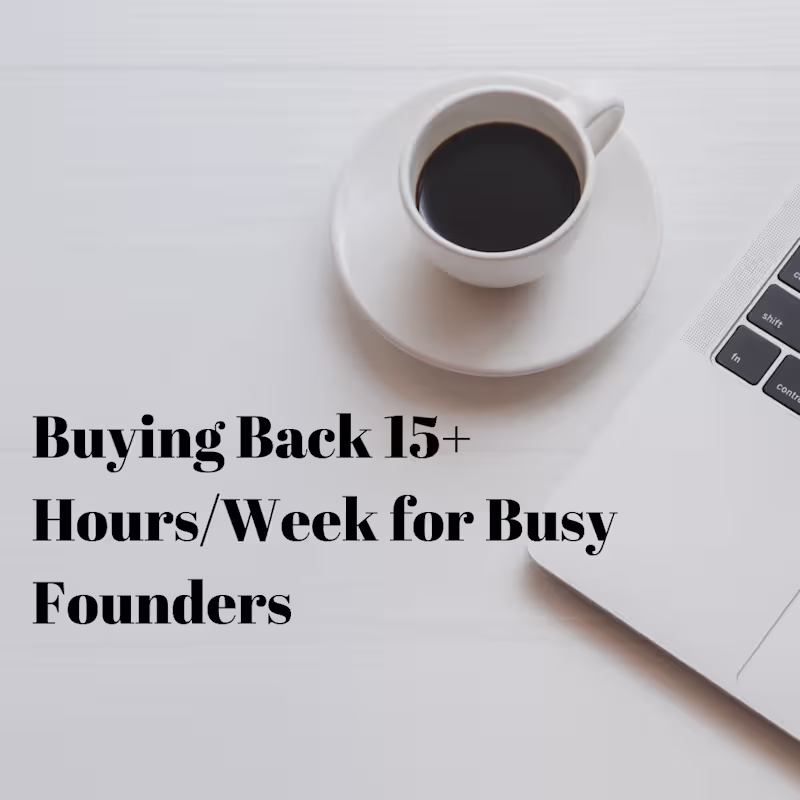 Cover image for Tech Executive & Founder Support
