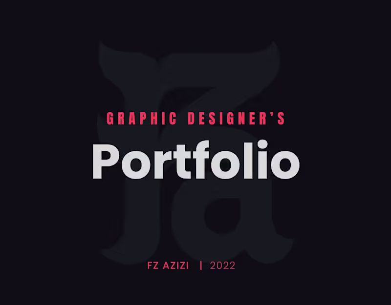 Cover image for Graphic Designer's Portfolio