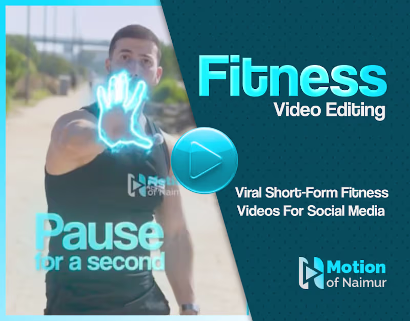 Cover image for High-Energy Fitness Video Editing