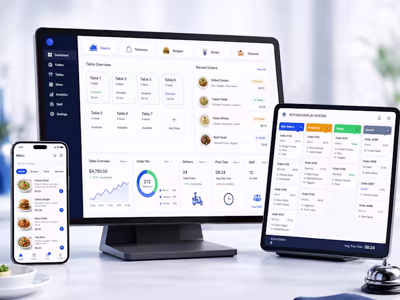 Cover image for An end-to-end restaurant management platform