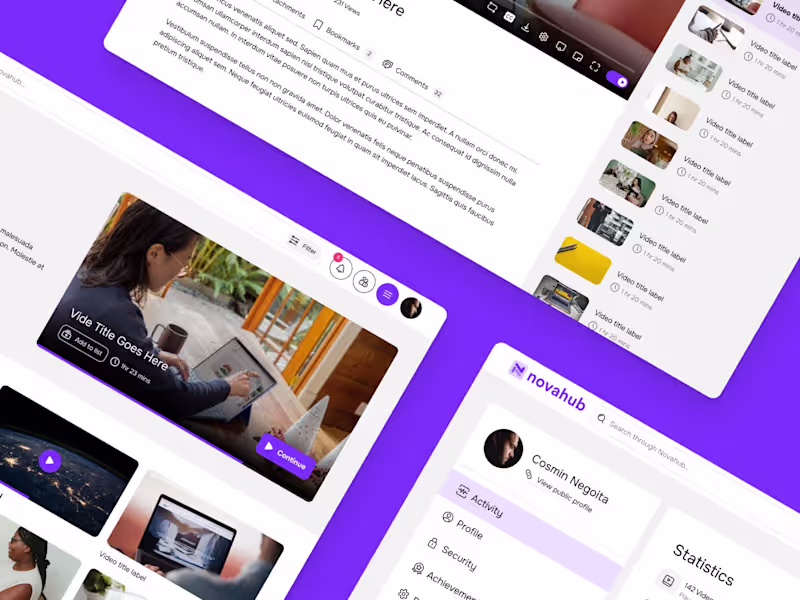 Cover image for Whitelabel content streaming platform for creators