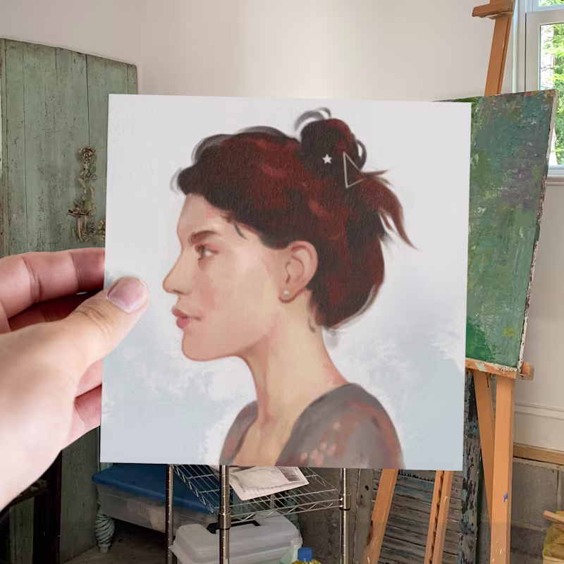 Cover image for Portrait Postcard