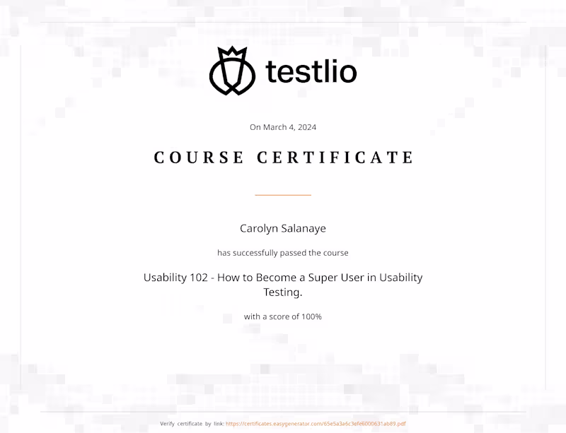 Cover image for Usability testing