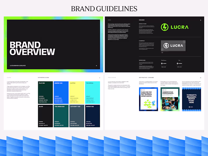 Cover image for Brand Identity — Logo, Type, Colour & Guidelines