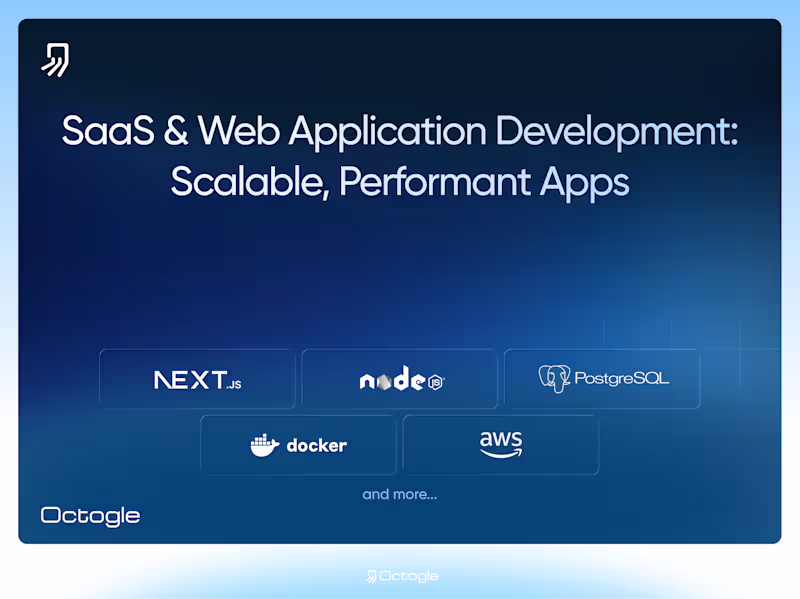 Cover image for SaaS & Web Application Development