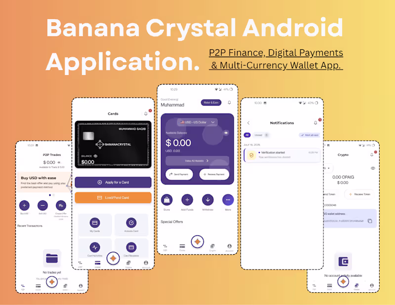 Cover image for BananaCrystal is an AI-powered fintech