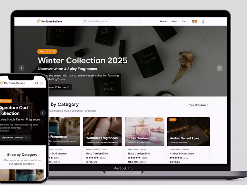 Cover image for 

Perfumepalace is a modern e-commerce