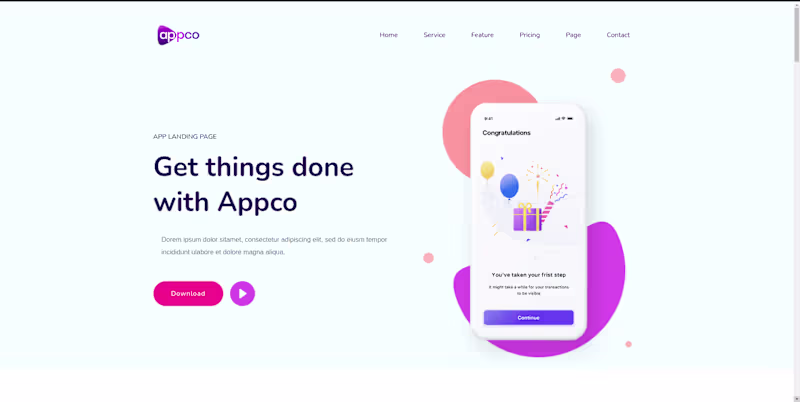 Cover image for Simple Template | HTML CSS
