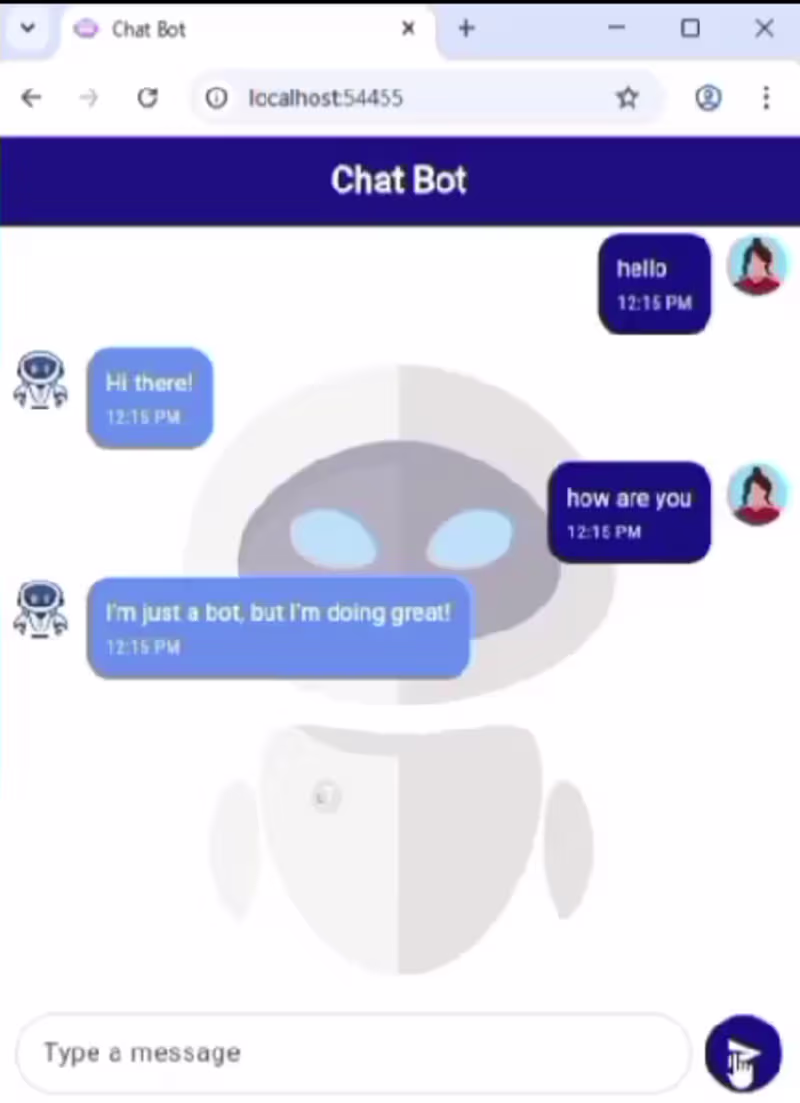 Cover image for Developed an AI-powered chatbot application integrating a La...