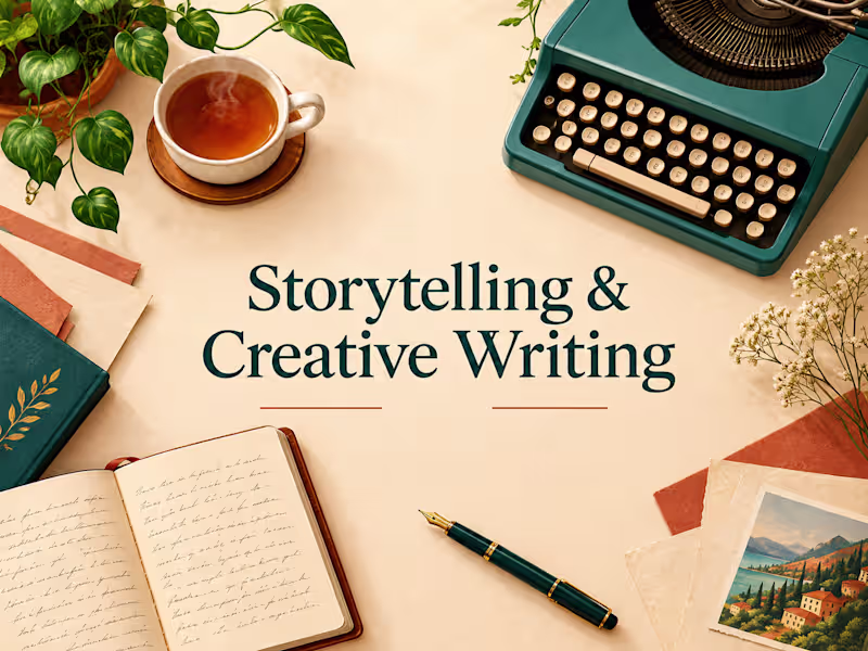 Cover image for Storytelling & Creative Writing for Brands and Personal Use