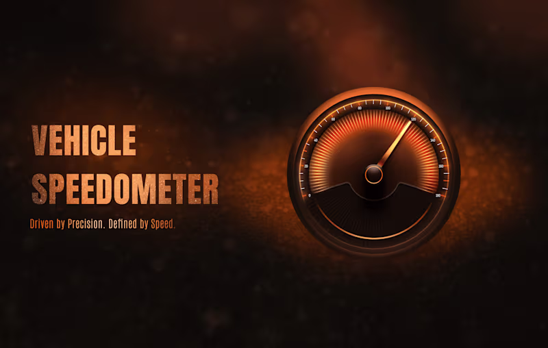 Cover image for Vehicle Speedometer