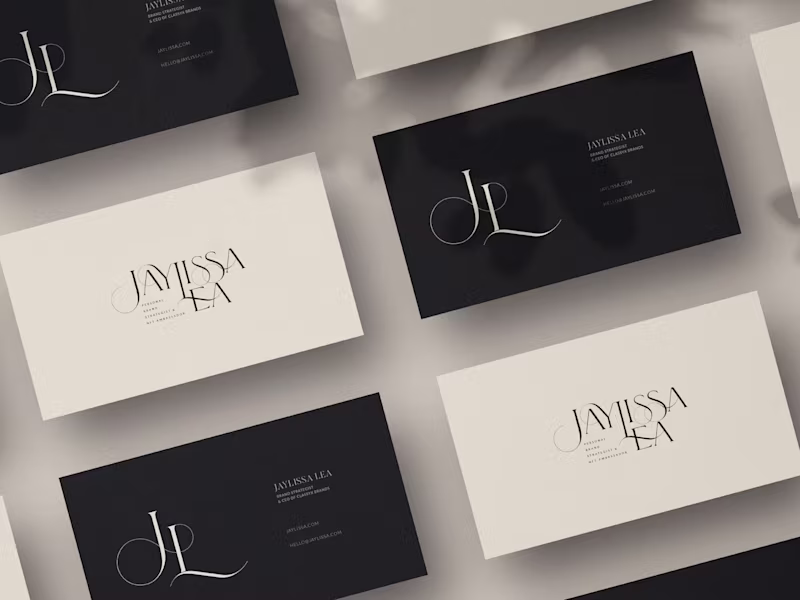 Cover image for JAYLISSA LEA — Logo & Brand Identity Design
