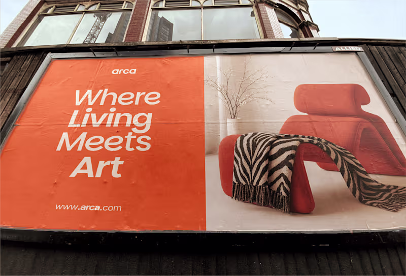 Cover image for arca - Modular Furniture Brand Identity