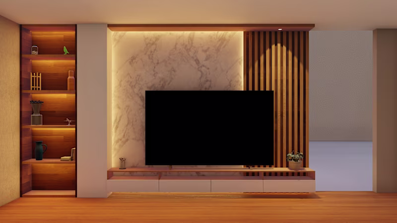 Cover image for Expert TV Unit Designing Services for Modern Homes