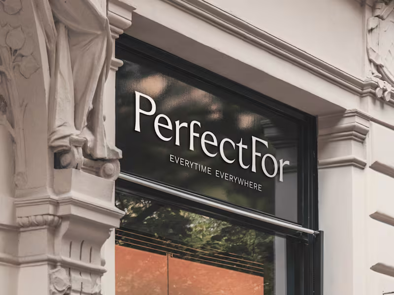Cover image for Editorial Brand Identity for PerfectFor