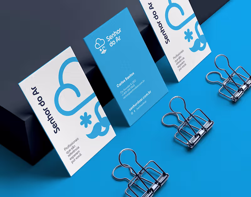 Cover image for Senhor do Ar - Brand Identity