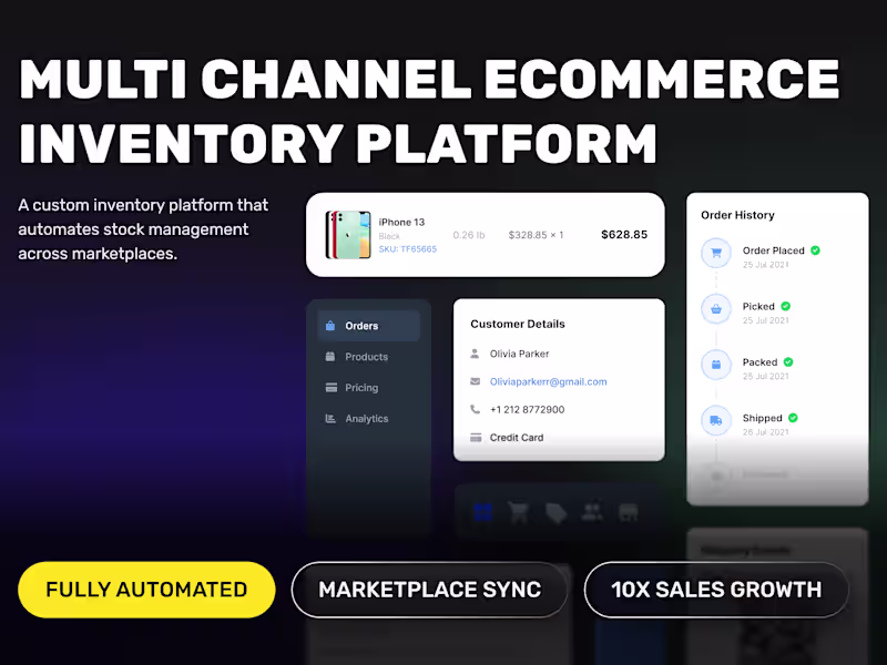 Cover image for 📦 Inventory Automation Platform for Multi-Channel eCommerce