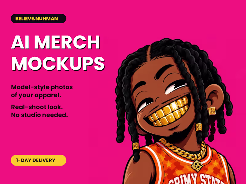 Cover image for AI Merch Mockups