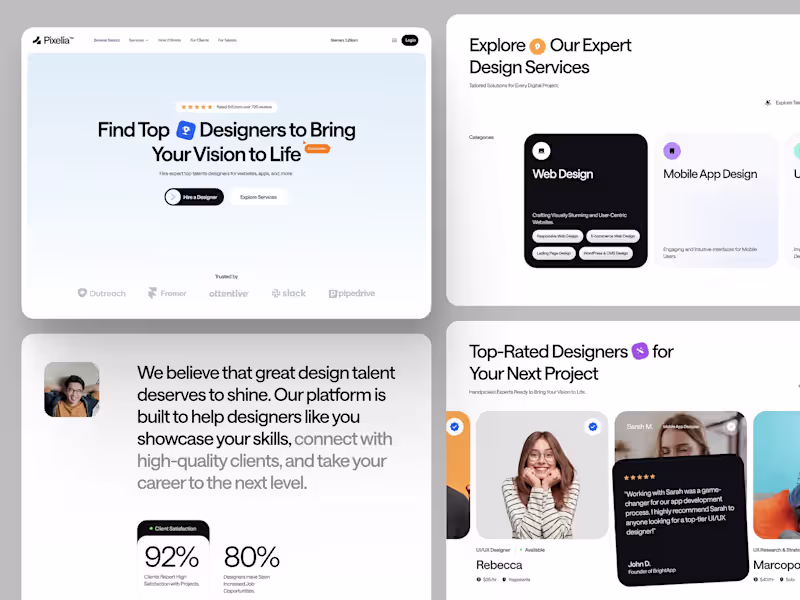 Cover image for 🎨 Talent Marketplace Platform —