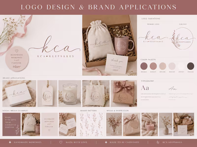 Cover image for Real Client Project: Keepsake Logo