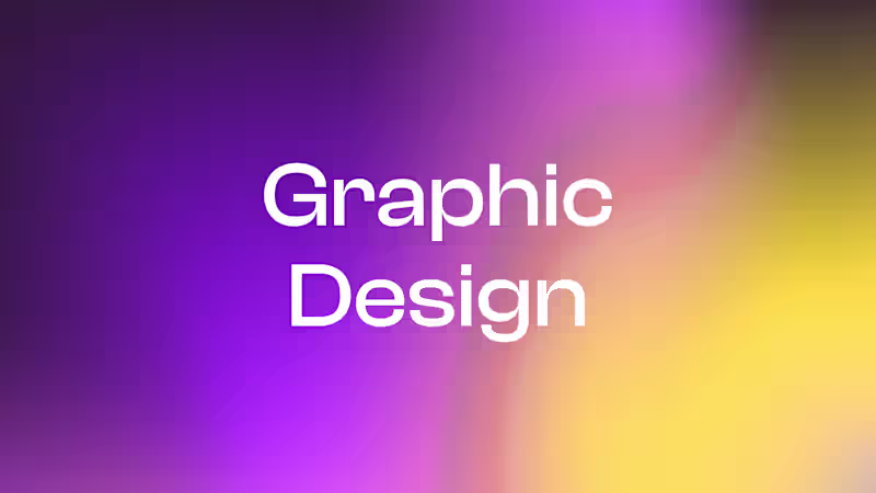 Cover image for Graphic Design – 2 Weeks