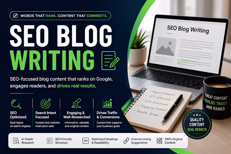 Cover image for SEO Blog Writing 