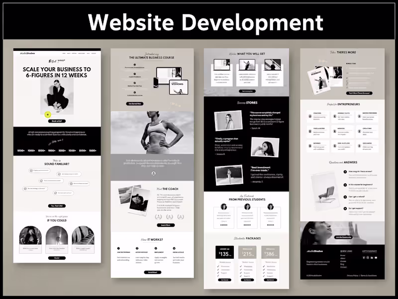 Cover image for  High-Converting Website + Booking System