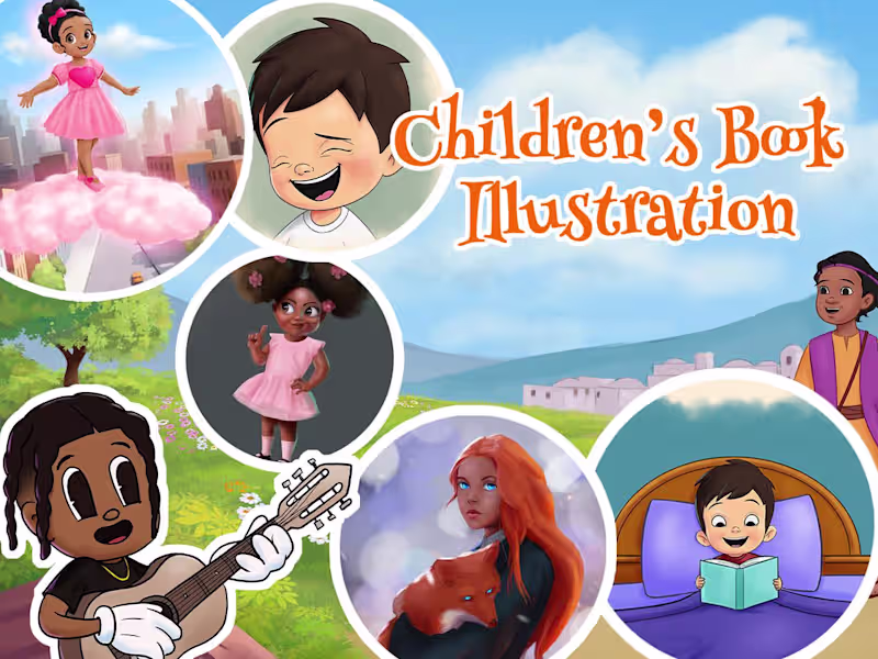 Cover image for Children's Book Illustration