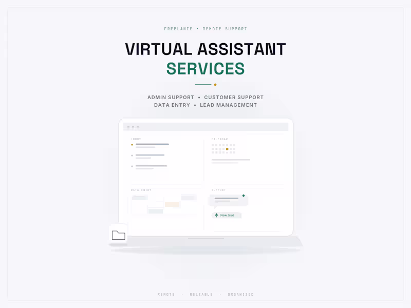 Cover image for Virtual Assistant Services