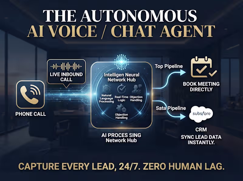 Cover image for Autonomous AI Voice & Chat Agent