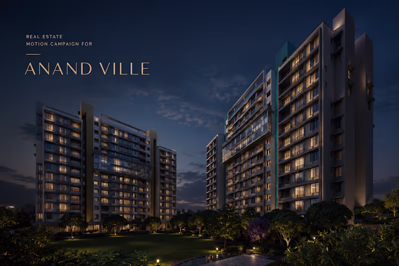 Cover image for Anand Ville - Real Estate Motion Campaign