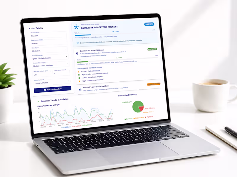 Cover image for AI-Powered Insurance Fraud Detection Platform
I