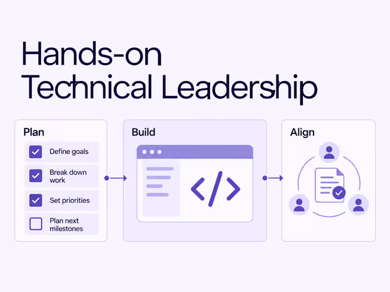 Cover image for Hands-on Frontend & Web Technical Leadership