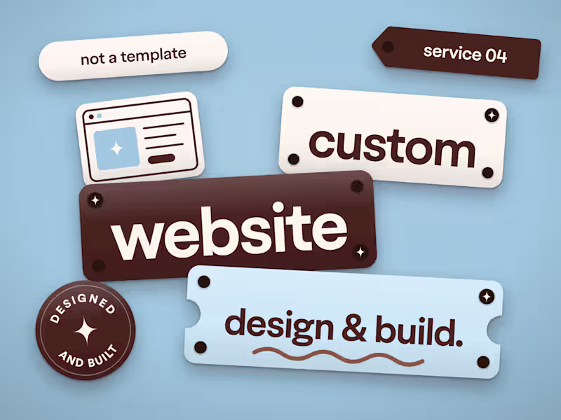 Cover image for Custom Website Design & Development