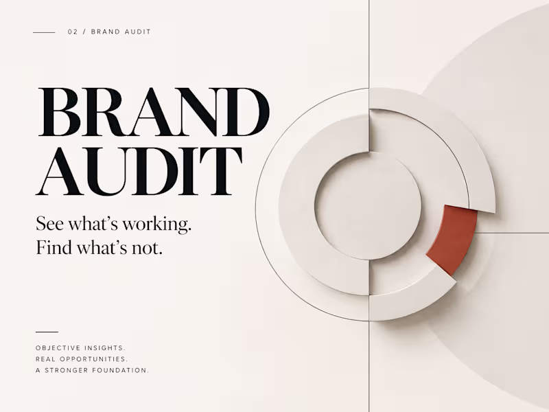 Cover image for Brand Audit & Strategic Direction — $650