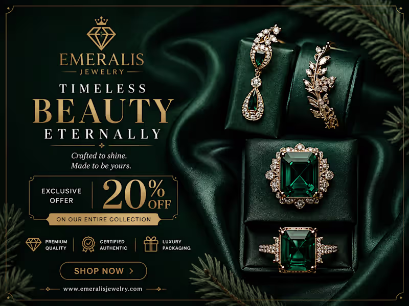 Cover image for Luxury Jewelry Campaign Design —