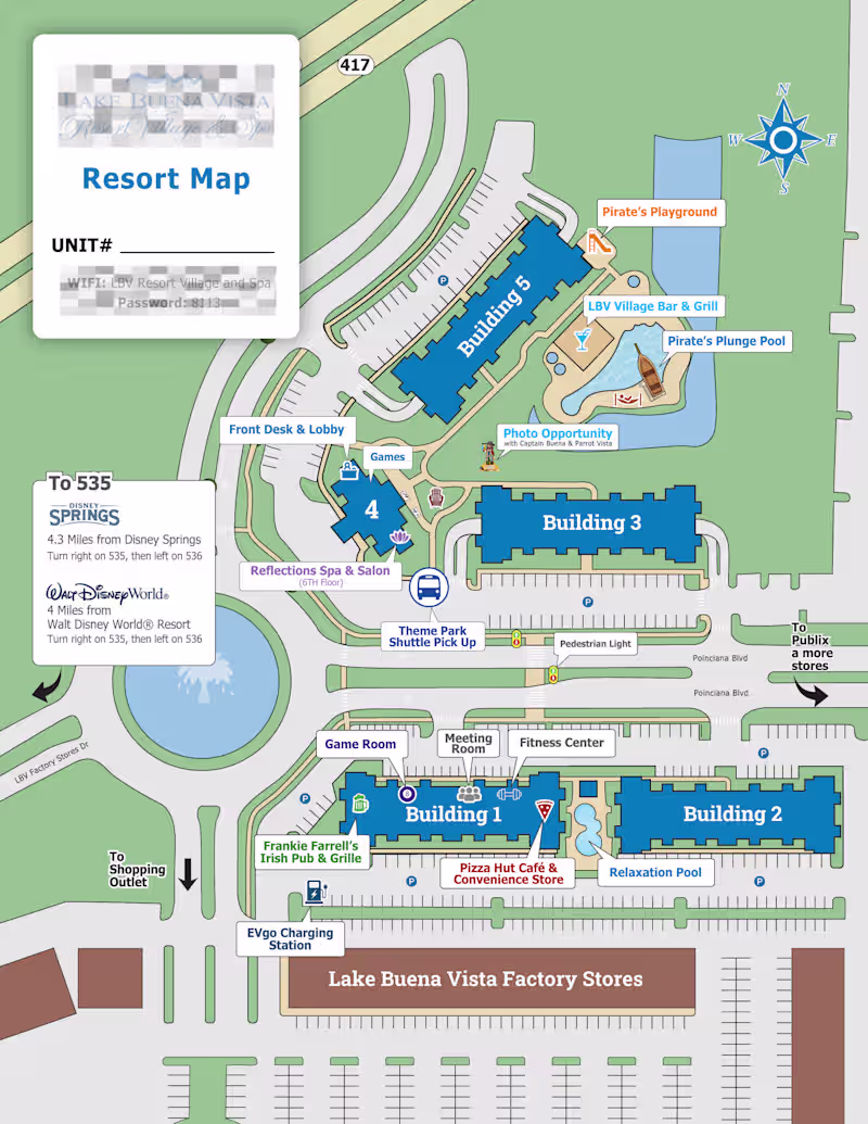 Cover image for Fully vectored resort map.