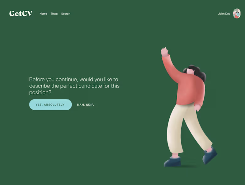Cover image for A hiring platform.