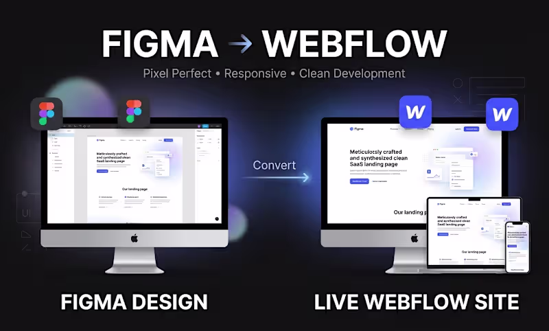 Cover image for Figma to Webflow Development
