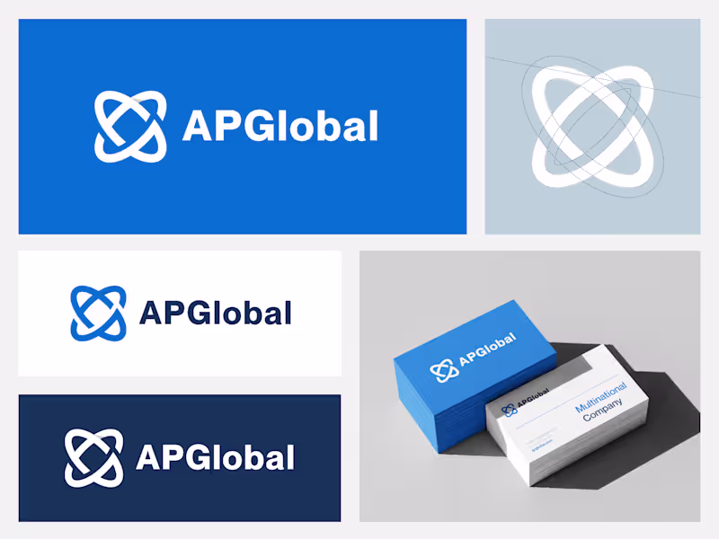 Cover image for 🌐 APGlobal Visual Identity
A mark